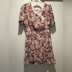 BB Dakota Twirl Wind Chiffon dress